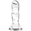 Clear butt plug 12cm