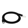 Omrežni kabel Alantec KKU5CZA5 Cat5e U/UTP, 5 m, črn