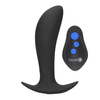 Ouch! E-stim & Vibration Butt Plug with Remote Black