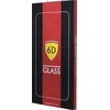 6D zaščitno steklo iPhone 15, celoten zaslon - črno