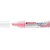 Akrilni marker E-5000 broad 5-10mm kosi vrh Edding nežno roze