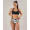 Copacabana Glam Bikini Kopalke Črno Bele - S