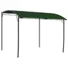 Gazebo 3 x 3 x 2,55 m Zelena Tkanina i Aluminij 180 gsm