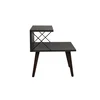 Hanah Home Cross Anthracite Komoda, Crna