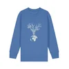 Life-Tree Majica Kids Unisex Weltenbaum modra