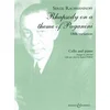 RACHMANINOFF:RHAPSODY ON A THEME OF PAGANINI CELLO & PIANO
