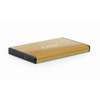 GEMBIRD Eksterno kućište za 2.5 inča SATA HDD/SSD diskove, aluminijumsko, zlatno (EE2-U3S-3-GL)