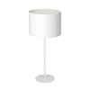 Stona lampa ARDEN 1xE27/60W/230V, prečnik 25 cm, bela