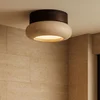 Opviq zidna lampa Worm-S, 1 × G9, orah / bež