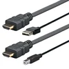 shumee Vivolink PROHDMIUSBAB4 adapter 4m HDMI+USB A/B črne barve