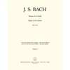 BACH J.S.:MASS IN B MINOR BWV 232 VIOLINO II