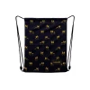 Head Torba za patike za dečake Golden Frenchie, 40 x 33 cm, Crna