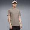 Graphic PUMA Cafe Relaxed Tee Men, Clothing, Mouse Gray, L