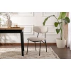 HANAH HOME Set 2 stolice Nancy White Black
