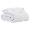 Vidaxl Odeja Bela 220 x 135 x 4 cm Poliester