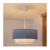 Brilagi - LED Luster na sajli BOHO ECO 1xE27/10W/230V O 40 cm plava/krem