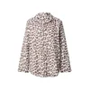 Hailys Bluza Mo44ria čokolada / staro roza / bela