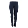 Womens Jersey Denim Leggings - Blue