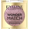 Eveline Wonder Match mono senčilo 06 Rose Glow s bleščicami 3 g