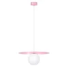 Viseča svetilka z roza senčnikom O25cm ROBIN 1xG9 10W K-5441 Kaja