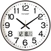 Compas Zidni sat 3439A, 41 cm, Crni