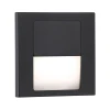 Paulmann 80001 - LED/1W svetlo za stepenište TSARO 230V Follow/crna