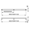 Keuco Kljuka Keuco Elegance 1128MM KROM 31601011100