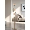 Opviq Podna lampa 8944-11, Zlatne boje