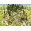 Heye Puzzle Mad ZOO: Exposition Black Forest 1000 kosov