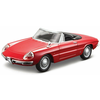 Bburago 1:32 Alfa Romeo Spider (1966) Rdeča