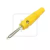 Banana 4mm SR žuta