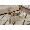 Hanah Home Klub sto Flavio, 105x30x65cm, Bež