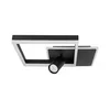 LED plafonsko svetlo LED/38W/230V + 1xGU10/30W crno