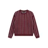 Johnny Urban Pulover Levin svetlo modra/burgund