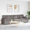 Modularna sofa s jastucima boje taupe