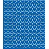 shumee Nalepke za Valentinovo v obliki srca, 2 cm, 130 kosov, modre mat
