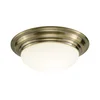 Där Lighting BAR5075 - Plafonsko svetlo za kupatilo BARCLAY 1xE27/60W/230V, prečnik 38 cm, mesing