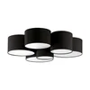 EGLO plafonjera PASTORE 2 6xE27 O99 cm crna bela 99509