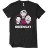 Green Day Majica Skulls Unisex Black M