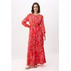 Trendyol Modest Ženska haljina Tctss26Eb00163, Crvena