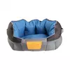 Gigwi krevet za pse Durable Oxford Plavo - Crni S