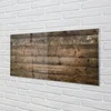 tulup.si Slika na steklu Les plank stena 120x60 cm 4 obešalnika