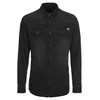 JACK & JONES Srajca Sheridan antracit/bela