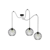 Luster na sajli MATT 3xE27/60W/230V pauk