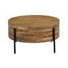 Livetastic KLUBSKA MIZA, 70/36/70 cm rjava
