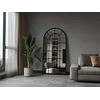 HANAH HOME Ogledalo Ovalis Black
