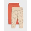 Sinsay - Komplet od 2 para jogger pantalona - crvena