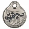 Rogz ID privezak za pse Silver Gecko - S
