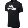 Nike Moška majica JUST DO IT SWOOSH Moška kratka majica Črna