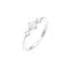 ELLI Prstan opal / srebrna